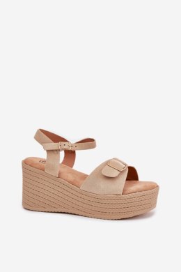 Sandały Model Liniella LOLO22 Khaki - Step in style Step in style