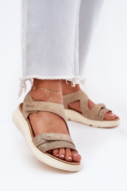Sandały Model Maroriella 25SD98-8765 Beige - Step in style Step in style