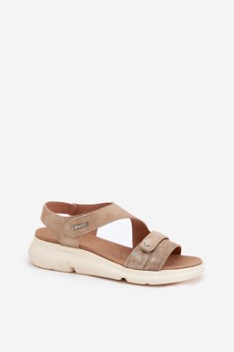Sandały Model Maroriella 25SD98-8765 Beige - Step in style Step in style
