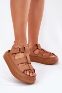 Sandały Model Nitavelia 100-429 Camel - Step in style Step in style Sandały Model Nitavelia 100-429 Camel - Step in style Step in style
