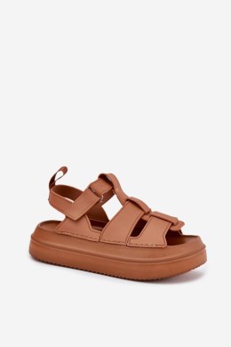Sandały Model Nitavelia 100-429 Camel - Step in style Step in style