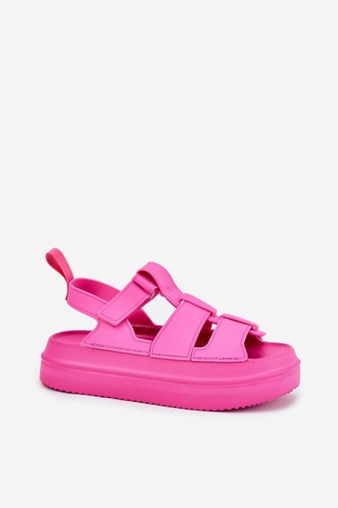 Sandały Model Nitavelia 100-429 Fuksja - Step in style Step in style Sandały Model Nitavelia 100-429 Fuksja - Step in style Step in style