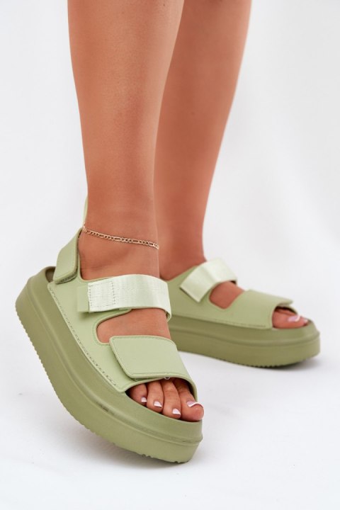 Sandały Model Nitepira 100-430 Green - Step in style Step in style Sandały Model Nitepira 100-430 Green - Step in style Step in style