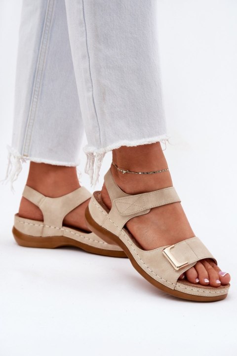Sandały Model Sadevale 25SD98-8985 Beige - Step in style Step in style Sandały Model Sadevale 25SD98-8985 Beige - Step in style Step in style