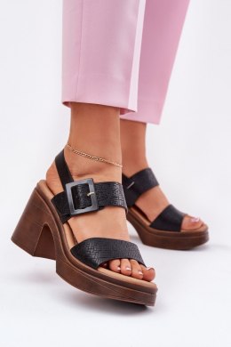 Sandały Model Vinceza 17387 Black - Step in style Step in style