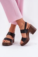 Sandały Model Vinceza 17387 Black - Step in style Step in style Sandały Model Vinceza 17387 Black - Step in style Step in style
