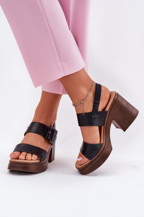 Sandały Model Vinceza 17387 Black - Step in style Step in style Sandały Model Vinceza 17387 Black - Step in style Step in style
