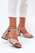 Sandały Model Vinceza 62235 Beige - Step in style Step in style Sandały Model Vinceza 62235 Beige - Step in style Step in style