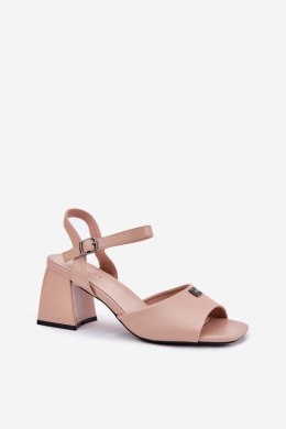 Sandały Model Vinceza 62235 Beige - Step in style Step in style