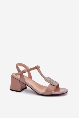 Sandały Model Vinceza 91134 Beige - Step in style Step in style