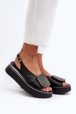 Sandały Model Zazoo 1786 Black - Step in style Step in style