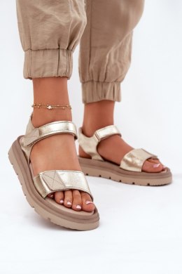 Sandały Model Zazoo 40443 Gold - Step in style Step in style
