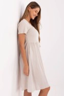 Sukienka Model DHJ-SK-25370.85 Beige - Italy Moda Italy Moda Sukienka Model DHJ-SK-25370.85 Beige - Italy Moda Italy Moda