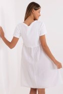 Sukienka Model DHJ-SK-25370.85 White - Italy Moda Italy Moda Sukienka Model DHJ-SK-25370.85 White - Italy Moda Italy Moda