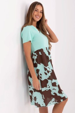Sukienka Model DHJ-SK-253701.80 Mint - Italy Moda Italy Moda