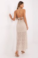 Sukienka Model MI-SK-88191.63 Beige - Italy Moda Italy Moda Sukienka Model MI-SK-88191.63 Beige - Italy Moda Italy Moda