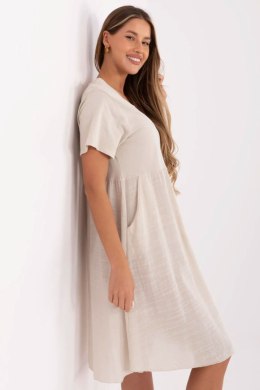 Sukienka Model MO-SK-1005.67 Beige - Italy Moda Italy Moda