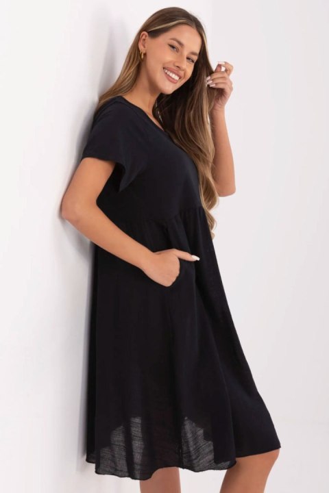 Sukienka Model MO-SK-1005.67 Black - Italy Moda Italy Moda Sukienka Model MO-SK-1005.67 Black - Italy Moda Italy Moda