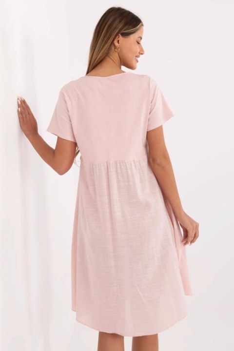 Sukienka Model MO-SK-1005.67 Light Pink - Italy Moda Italy Moda Sukienka Model MO-SK-1005.67 Light Pink - Italy Moda Italy Moda