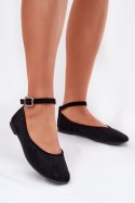 Baleriny Model Deomira 9988-80 Black - Step in style Step in style Baleriny Model Deomira 9988-80 Black - Step in style Step in style