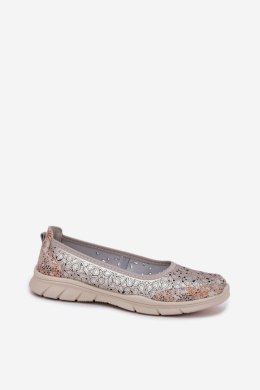 Baleriny Model Leaneila 25PB18-8199 Gold - Step in style Step in style
