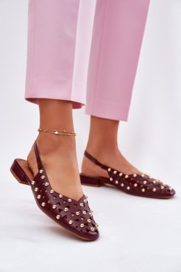 Baleriny Model Nilarisela G471 Bordo - Step in style Step in style