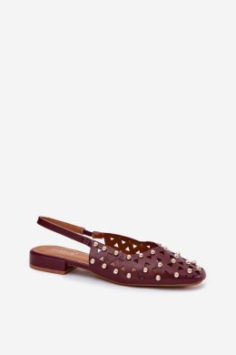 Baleriny Model Nilarisela G471 Bordo - Step in style Step in style