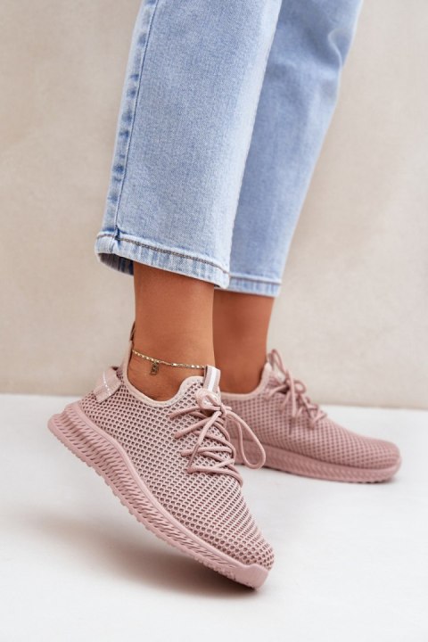 Buty Sportowe Model Harice NB726 Pink - Step in style Step in style Buty Sportowe Model Harice NB726 Pink - Step in style Step in style