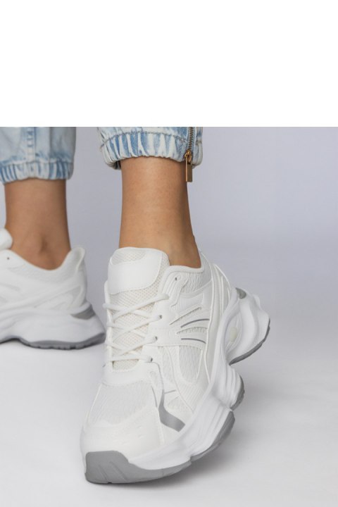 Buty Sportowe Model Klarris PC2811 White - PRIMO PRIMO Buty Sportowe Model Klarris PC2811 White - PRIMO PRIMO