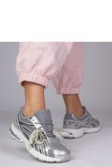 Buty Sportowe Model Lekrus HY2309 Silver - PRIMO PRIMO Buty Sportowe Model Lekrus HY2309 Silver - PRIMO PRIMO