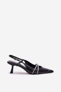 Czółenka Model Jelmia P-1399 Black - Step in style Step in style Czółenka Model Jelmia P-1399 Black - Step in style Step in style