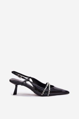 Czółenka Model Jelmia P-1399 Black - Step in style Step in style
