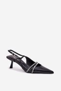Czółenka Model Jelmia P-1399 Black - Step in style Step in style Czółenka Model Jelmia P-1399 Black - Step in style Step in style