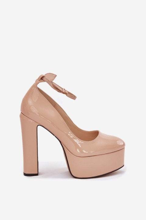 Czółenka Model Nianka C-240 Beige - Step in style Step in style Czółenka Model Nianka C-240 Beige - Step in style Step in style