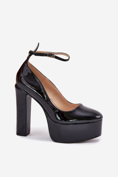 Czółenka Model Nianka C-240 Black - Step in style Step in style Czółenka Model Nianka C-240 Black - Step in style Step in style
