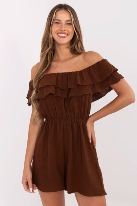 Kombinezon Model MI-KO-A5050.65 Brown - Italy Moda Italy Moda Kombinezon Model MI-KO-A5050.65 Brown - Italy Moda Italy Moda