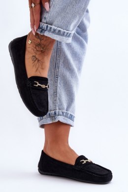 Mokasyny Model Corinell FT247 Black - Step in style Step in style
