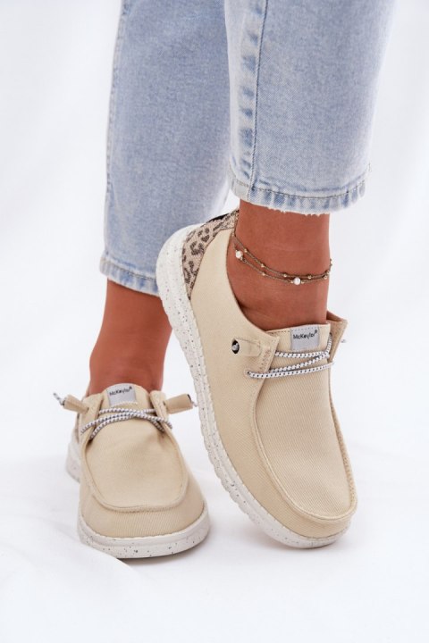 Półbuty Model McKeylor 96116 Beige - Step in style Step in style Półbuty Model McKeylor 96116 Beige - Step in style Step in style
