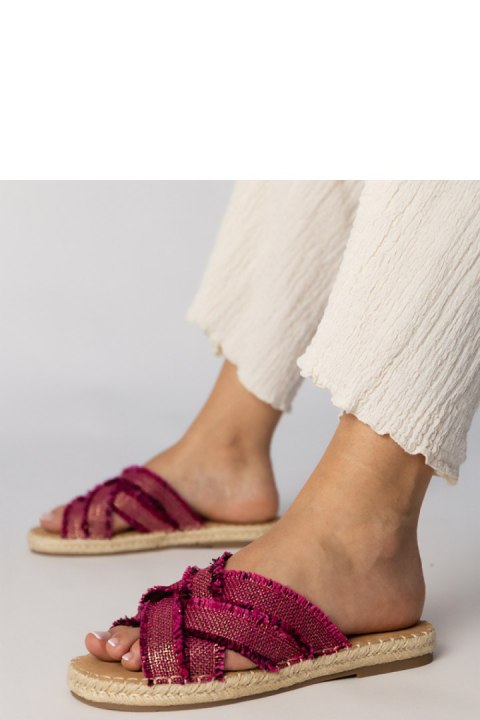 Sandał Klapki Model Berunda XW131 Pink - PRIMO PRIMO Sandał Klapki Model Berunda XW131 Pink - PRIMO PRIMO