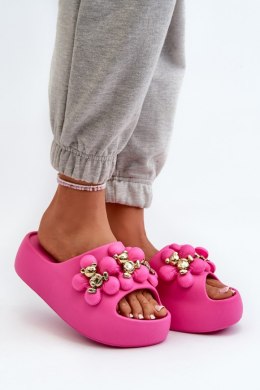 Sandał Klapki Model Bremavia BG181 Fuksja - Step in style Step in style