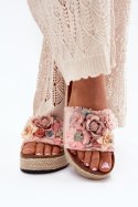 Sandał Klapki Model Chellia 5216 Pink - Step in style Step in style Sandał Klapki Model Chellia 5216 Pink - Step in style Step in style