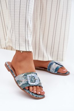 Sandał Klapki Model Clariola G469 Blue - Step in style Step in style