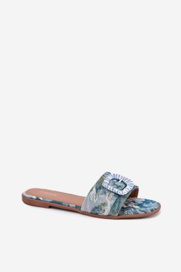 Sandał Klapki Model Clariola G469 Blue - Step in style Step in style