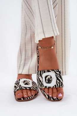 Sandał Klapki Model Clariola G469 Zebra - Step in style Step in style