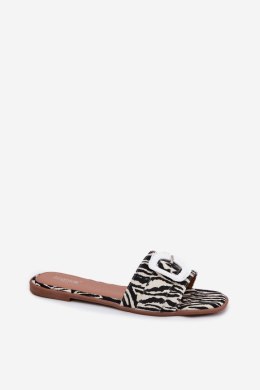 Sandał Klapki Model Clariola G469 Zebra - Step in style Step in style