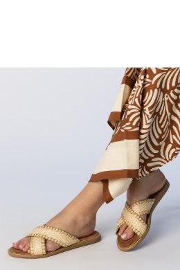 Sandał Klapki Model Ellinara JB1949 Beige - PRIMO PRIMO