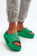 Sandał Klapki Model Lamira BG176 Green - Step in style Step in style