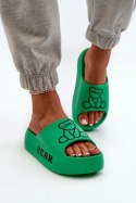 Sandał Klapki Model Lamira BG176 Green - Step in style Step in style