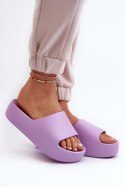 Sandał Klapki Model Oreithano S001 Violet - Step in style Step in style Sandał Klapki Model Oreithano S001 Violet - Step in style Step in style