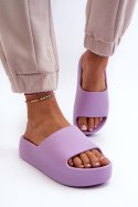 Sandał Klapki Model Oreithano S001 Violet - Step in style Step in style Sandał Klapki Model Oreithano S001 Violet - Step in style Step in style